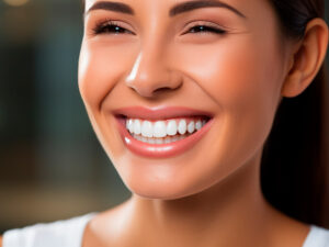 mulher sorrindo